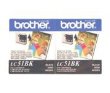 BROTHER LC512PKS Bk Ink 2Pk