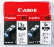 CANON 4479A271 BCI-3eBk Twin Pack Black