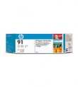 HP C9482A 91 Lt Gy Ink 3Pk